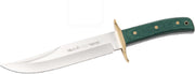 Cutit MUELA 160mm Blade BW-CLASSIC-16G, Full Tang Blade, Handle Jute Micarta Green With Brass Guard