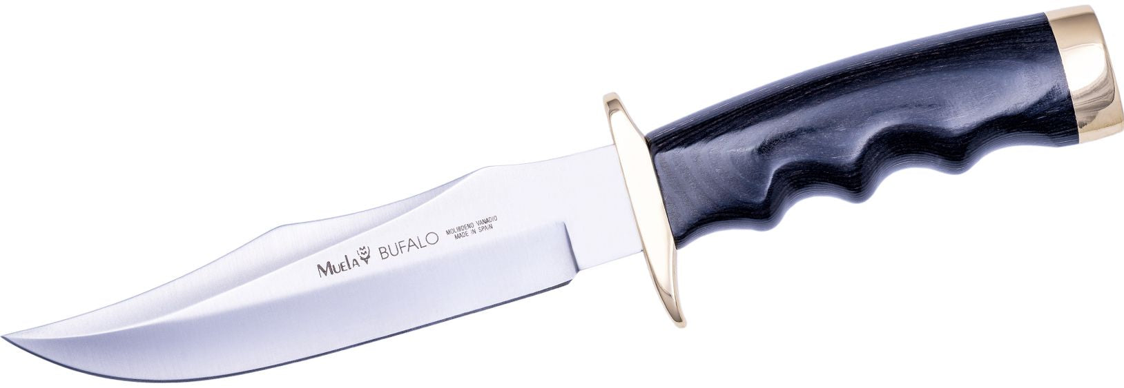 Cutit MUELA 170mm Full Tang Blade WILDBOAR-16A, Stag Deer Handle, Brass Guard And Wild Boar Head Cap