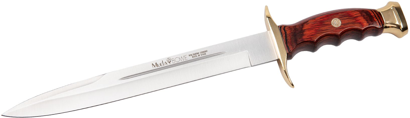 Cutit MUELA 260mm Blade, Coral Pakawood And Brass Guard And Cap