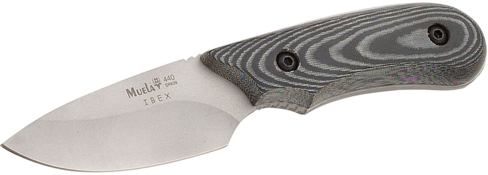 Cutit MUELA IBEX-8M, Full Tang, Black Micarta Scales