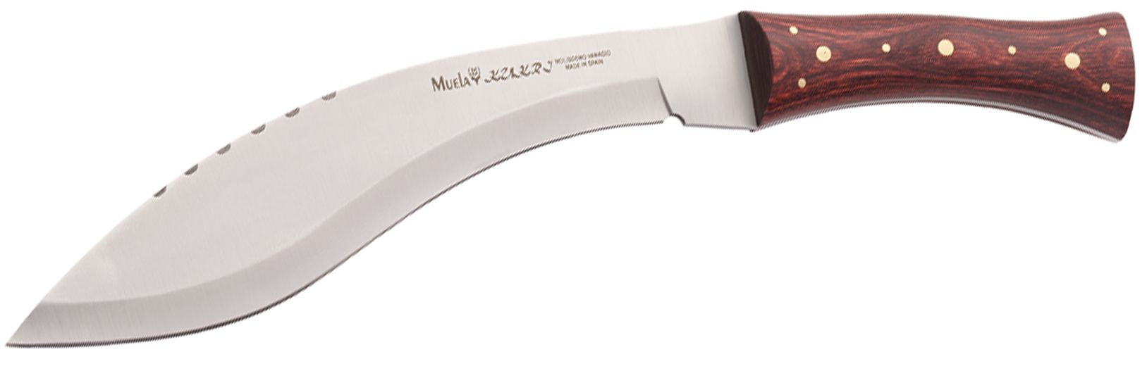 Cutit MUELA KUKRI-26M 260mm Full Tang Blade, Rosewood Pakawood