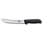 Cutit Macelar Victorinox Butcher Knife Heavy Stiff Blade, Fibrox, Lama 18cm, Negru