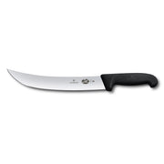 Cutit Macelar Victorinox Fibrox Cimeter Knife, Lama Curbata 25cm, Negru