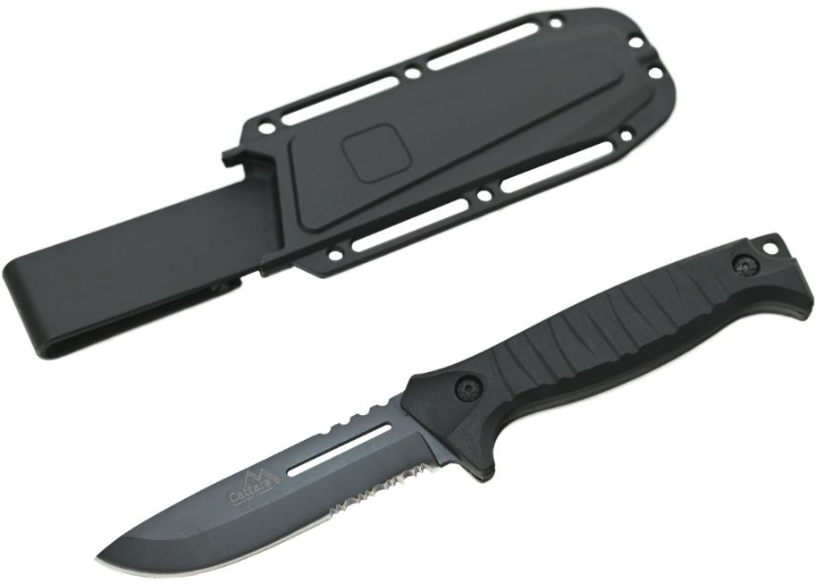 Cutit Outdoor CATTARA Warrior, Teaca Tactica Cu Prindere Curea - TT13221, 22.5cm