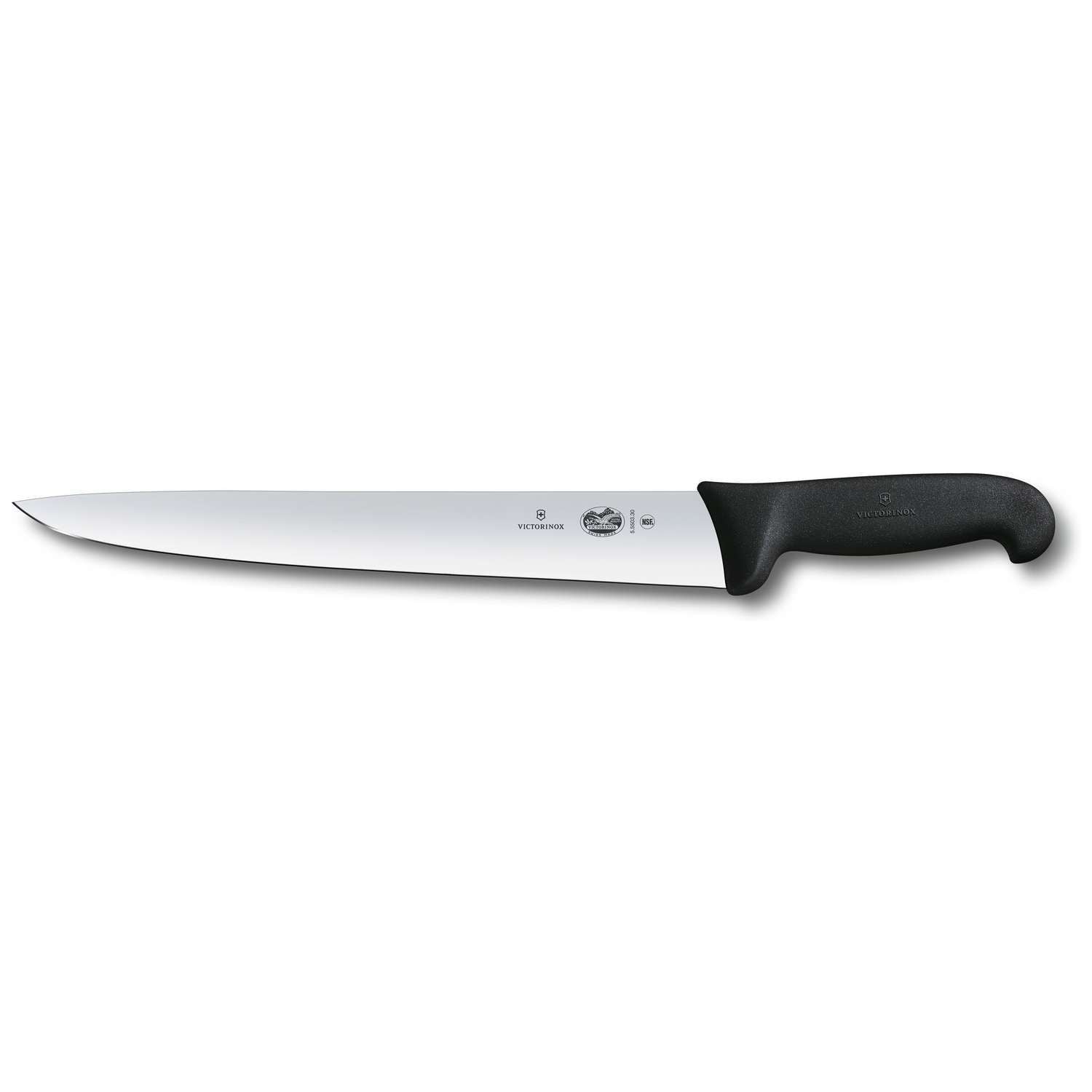 Cutit Pentru Sacrificat Victorinox Fibrox Cutlet Knife, Lama 30cm, Negru