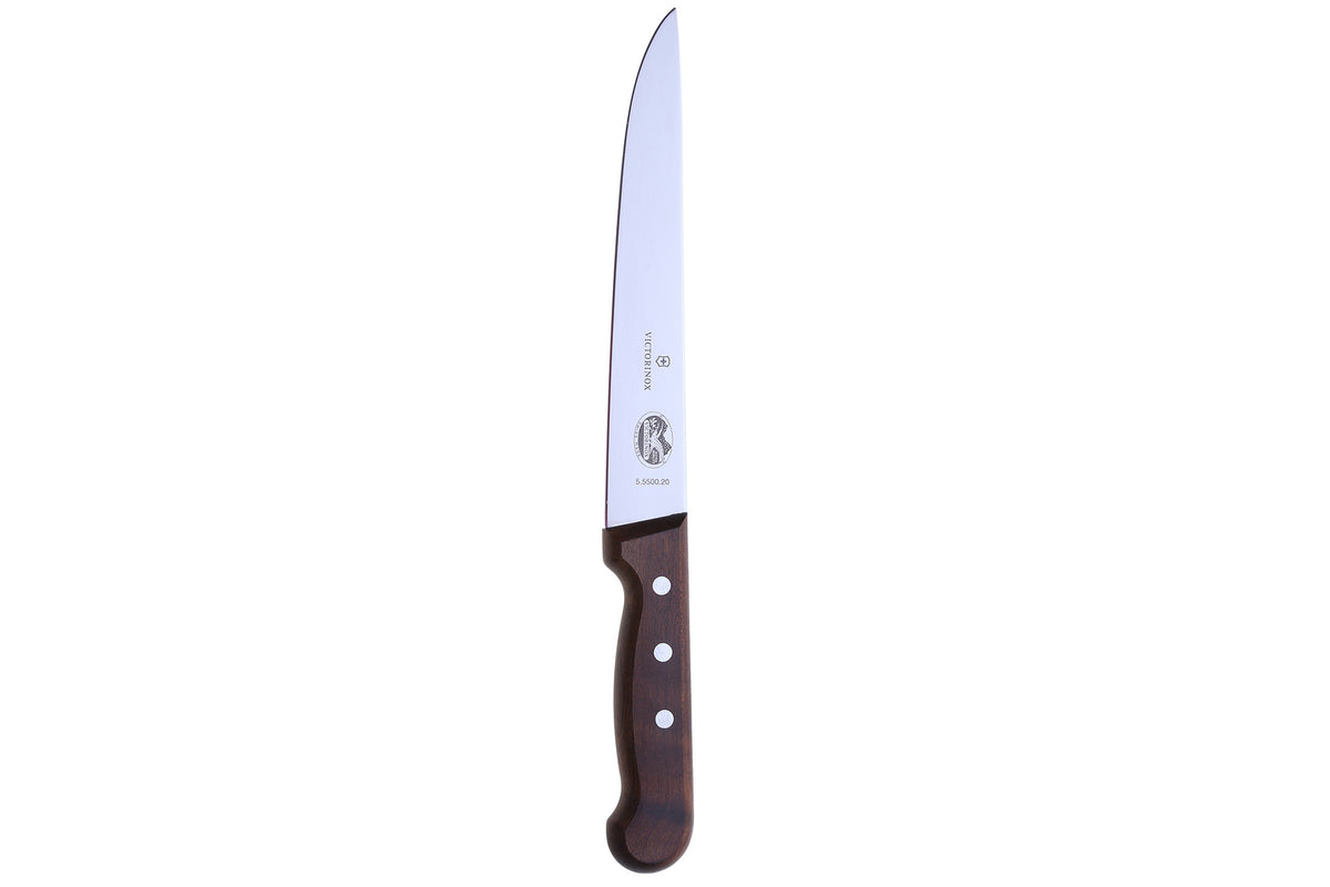 Cutit Pentru Sacrificat Victorinox Sticking Knife, Lama 20cm, Lemn, Maro
