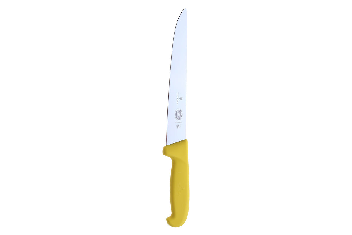 Cutit Pentru Sacrificat Victorinox Sticking Knife, Lama 22cm, Galben
