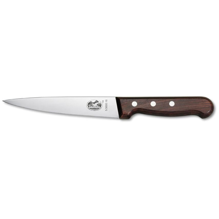 Cutit Pentru Sacrificat Victorinox Stinking Knife, Lama 16cm, Lemn, Maro