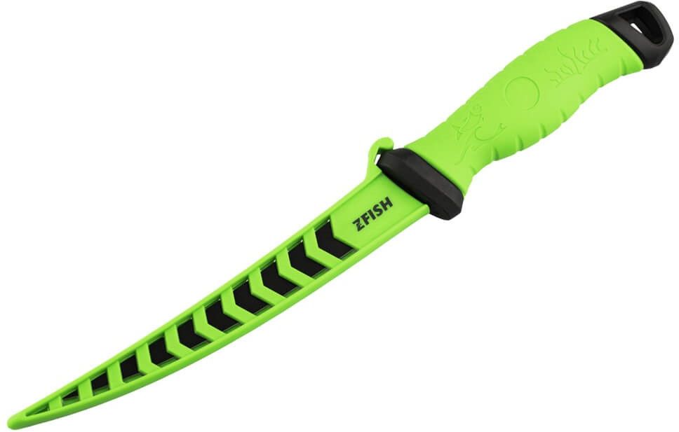 Cutit Zfish Fillet Knife Fishing Furio, Negru-Verde, 17.5cm