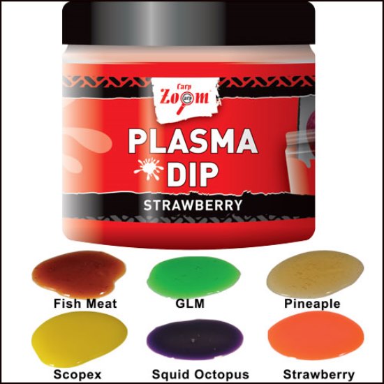 DIP PLASMA CARP ZOOM 130ml STRAWBERRY