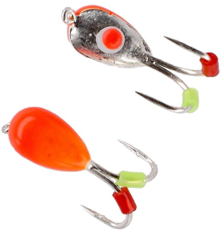 Dandineta Mikado Ice Bug Tungsten, Orange Silver, 0.8g, 4mm, 4buc/plic 