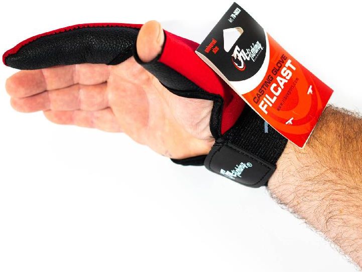 Degetar Filfishing Neopren, Black/Red