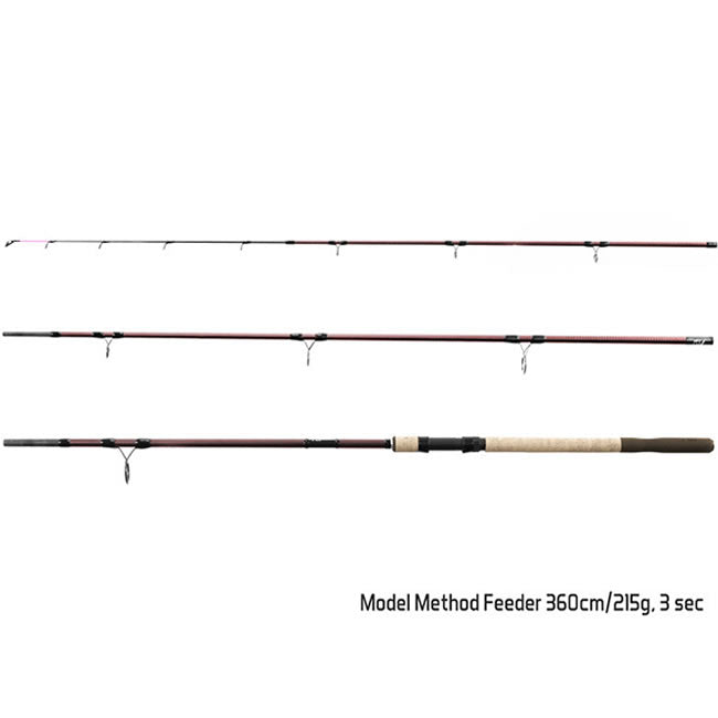 Delphin MAGMA M3 Method feeder 3 tronsoane 3.60 m 215 g