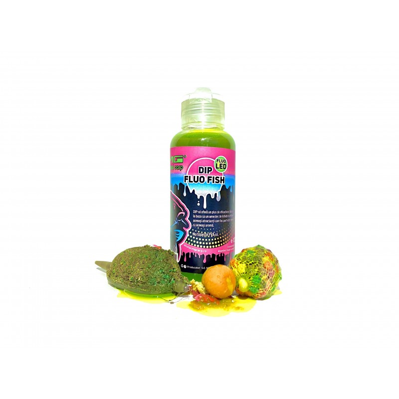  Dip MG Special Carp Dip Fluo Led  Hot Fish 100ml