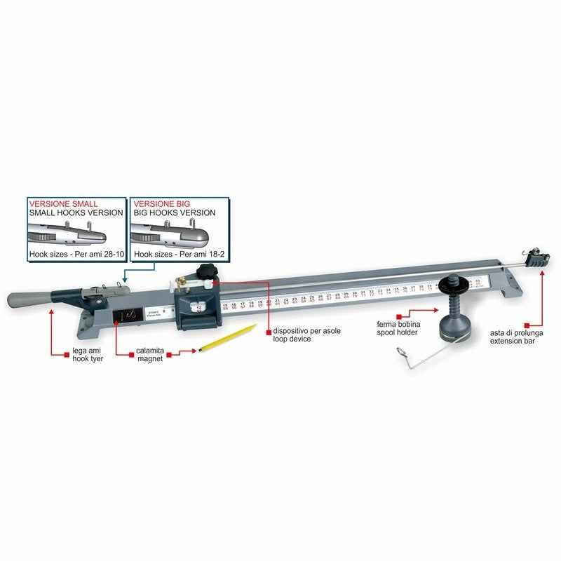 Dispozitiv pt. Legat Riguri STONFO Feeder Calibrone Small, pt. Carlige Nr.28 - Nr.10