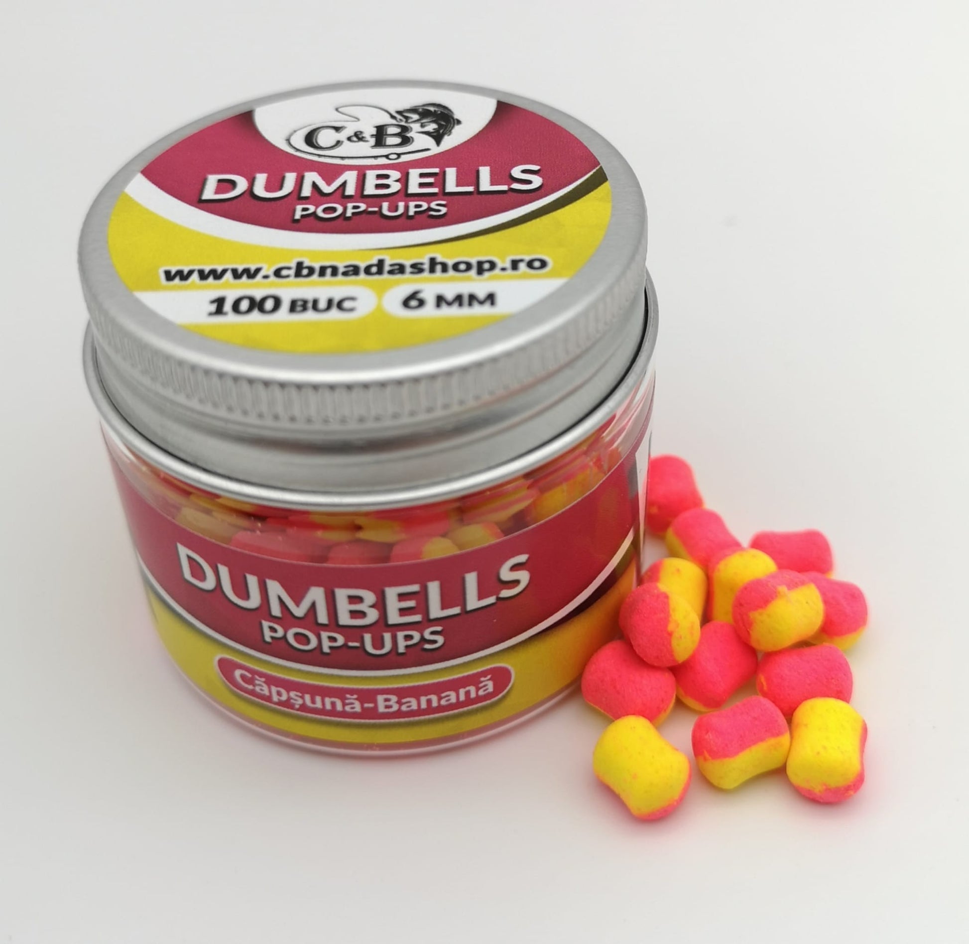  Dumbells C&amp;B Pop-Ups Capsuna Banana 6mm