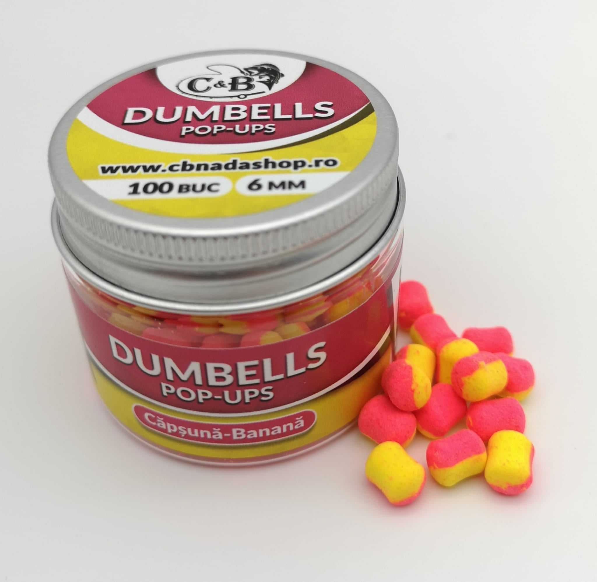  Dumbells C&amp;B Pop-Ups Capsuna Banana 6mm