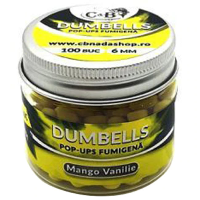 Dumbells C&amp;B Pop-Ups Fumigena, Mango-Vanilie, 6mm, 100buc/cutie