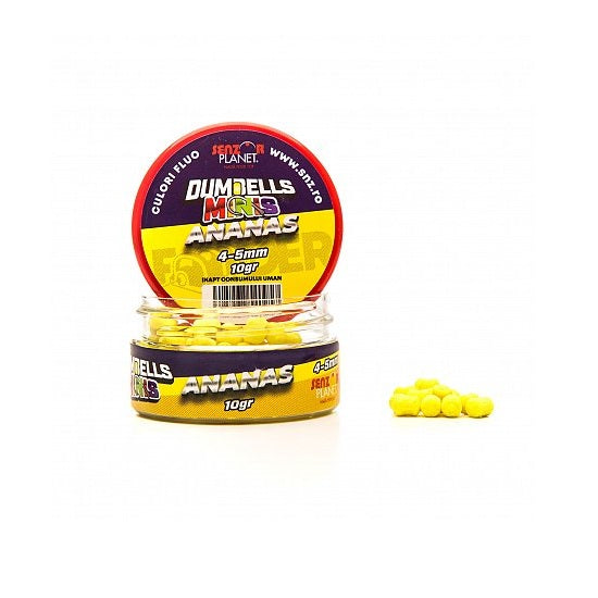 Dumbells Minis Senzor Pop-Up Ananas 4-5mm 10g
