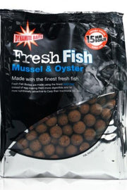 Dynamite Fresh Fish - Mussel  Oyster boilies S/L 20mm
