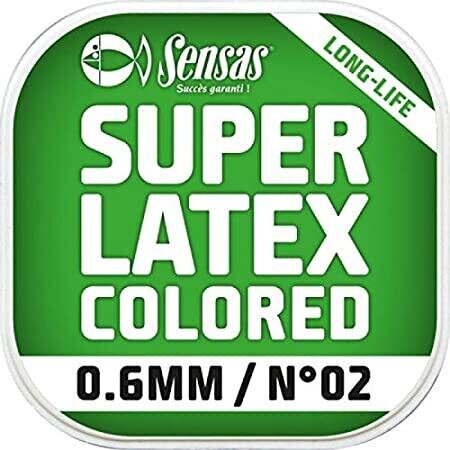 ELASTIC SENSAS SUPER LATEX PINK 700% D=0.8MM 6M 