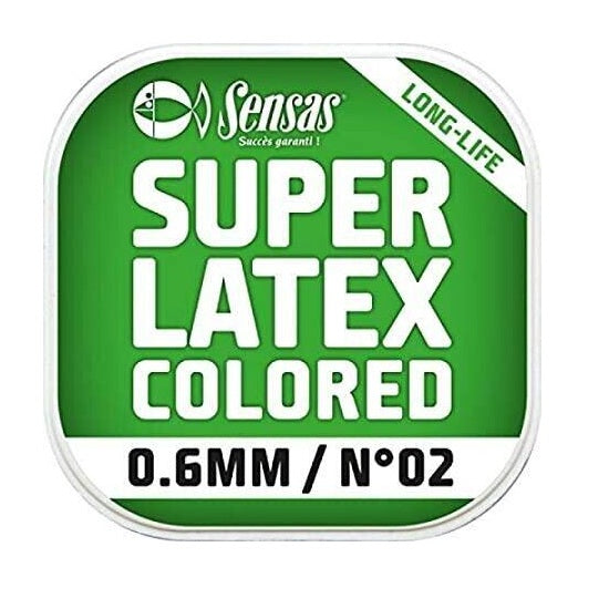 ELASTIC SENSAS SUPER LATEX RED 700 D 1.8MM 6M