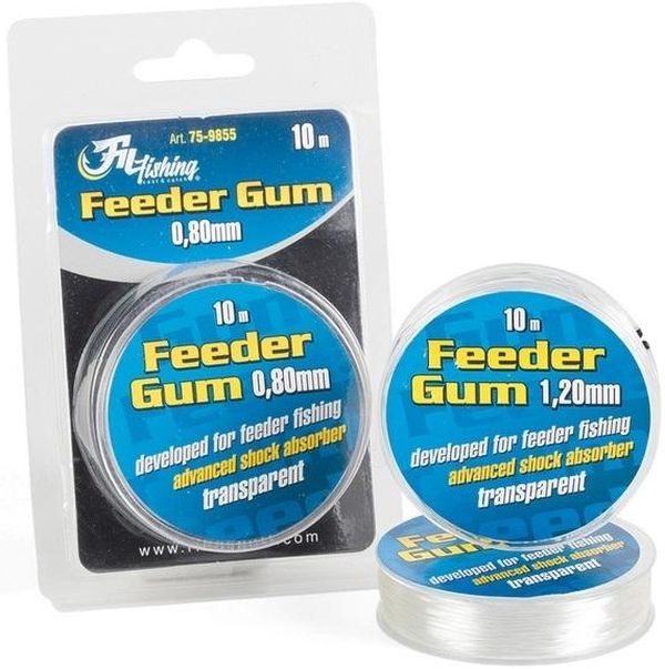 Elastic Filfishing Feeder Power Gum 10m