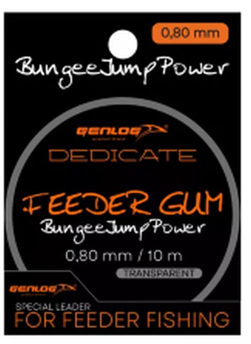 Elastic GENLOG Dedicate Bungee Jump Feeder Power 10m