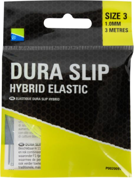 Elastic PRESTON Dura Slip Hybrid Elastic, Size 3, 1.00mm, 3m