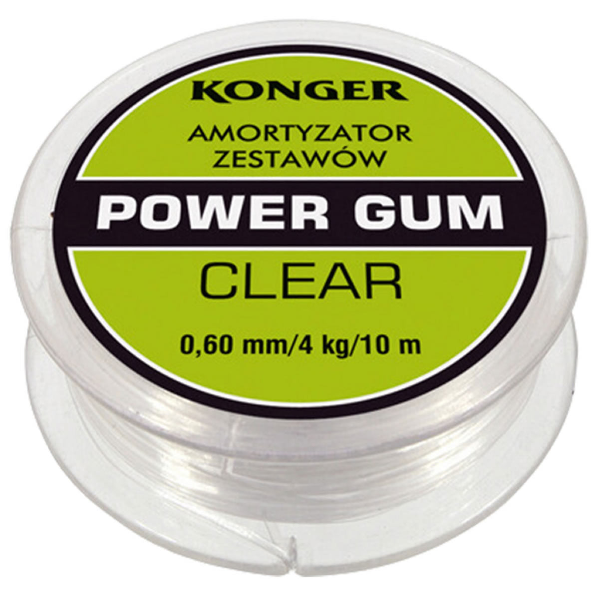 Elastic Powergum Method Feeder Konger Shock Absorber Clear 5m