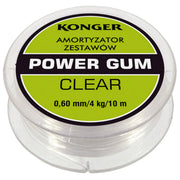 Elastic Powergum Method Feeder Konger Shock Absorber Clear 5m