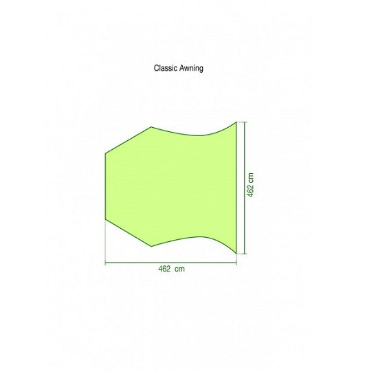 Extensie cort Coleman Classic Awning