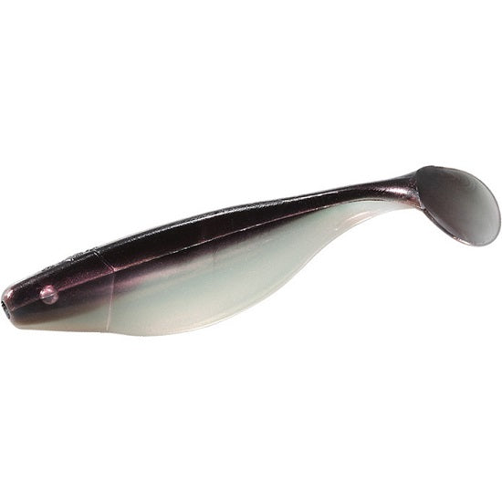 SHAD MISTER TWISTER 3CM WHITE BLACK 10BUC PL