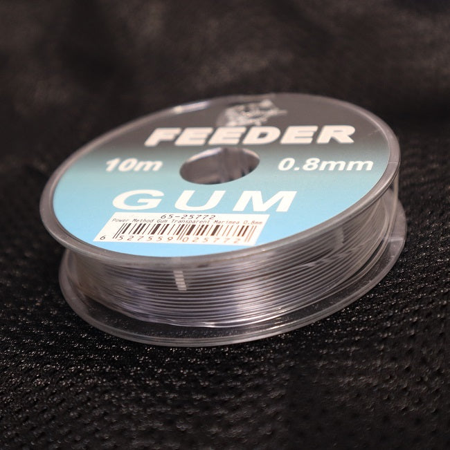 FEEDER GUM TRANSPARENT FL 10M 0.6MM