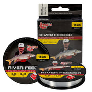 FIR BENZAR RIVER FEEDER TEFLON TRANSPARENT 150m 0.25mm 8.7kg