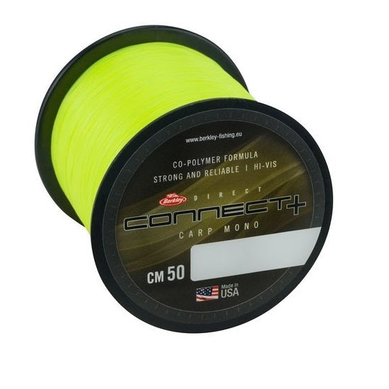 FIR BERKLEY DIRECT CONNECT CM50 GALBEN 025MM/4.5KG/1200M