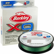 FIR BERKLEY TEXTIL X9 FLURO VERDE 0.20MM 150M