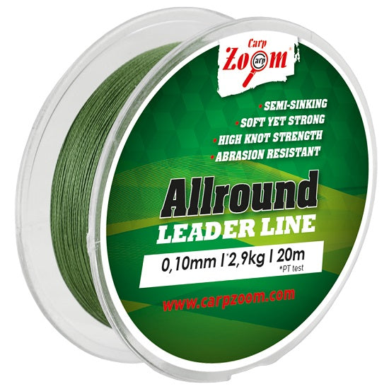 FIR CARP ZOOM TEXTIL LEADER ALLROUND 20m Gri