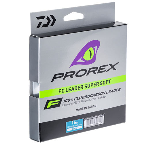 FIR DAIWA PROREX FC LEADER 1.00MM/45KG/15M