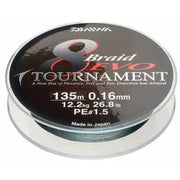 FIR DAIWA TOURNAMENT X8 EVO DARK GREEN 0.18MM/15,8KG/300M