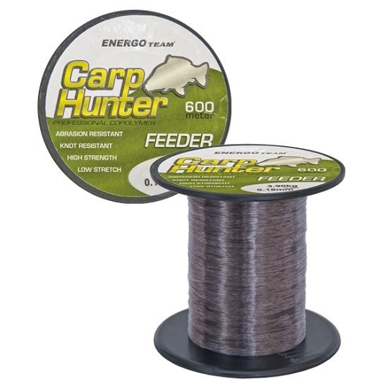 FIR ENERGOTEAM MONOFILAMENT CARP HUNTER FEEDER 600M