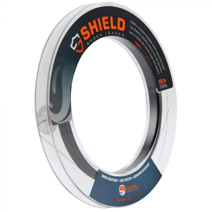 FIR FLUOROCARBON GURU SHIELD SHOCKLEADER 0.33mm 12lbs 100M
