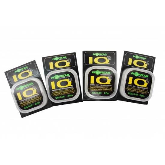 FIR FLUOROCARBON KORDA IQ EXTRA SOFT 15LBS/20MT