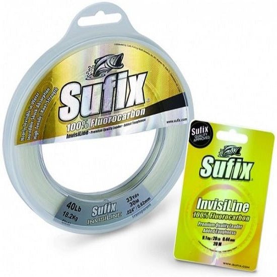 FIR FLUOROCARBON SUFIX INVISILINE CLEAR 20M 0.47MM
