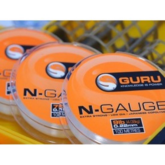 FIR GURU N-GAUGE 0,22MM/9LB/100M