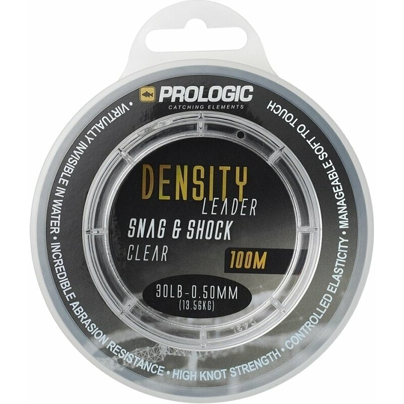 FIR INAINTAS MONOFILAMENT PROLOGIC DENSITY SNAG SHOCK LEADER 100M 0.50mm 13.56kg