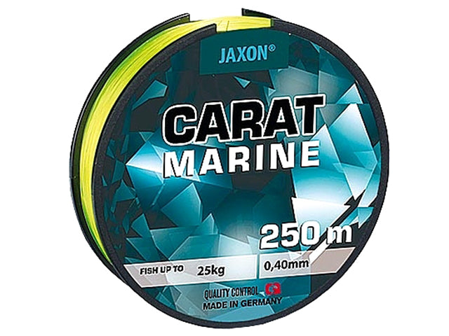 FIR JAXON CARAT MARINE 250m 0,40mm Galben Fluo