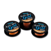 FIR KRYSTON QUICKSILVER GOLD COATED SHOCK LEADER 20m 45lb Gravel Brown