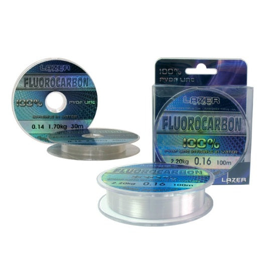 FIR LAZER FLUOROCARBON PVDF 30M 0,14MM 10BUC/SET
