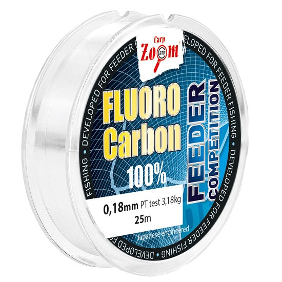 FIR LEADER CARP ZOOM FLUOROCARBON FEEDER 25m